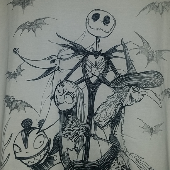 Disney/Hot Topic Nightmare Before Xmas tee - Picture 2 of 4